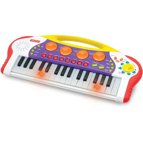 Get your little ones learning and grooving with the Fisher-Price Deluxe Kick n Play Piano Keyboard. This multi-coloured keyboard is suitable for children aged 12 months and under, 1-2 years, and 3-4 years, making it a long-lasting investment in your child's development. The keyboard lights up and has multiple interactive features, allowing your child to …